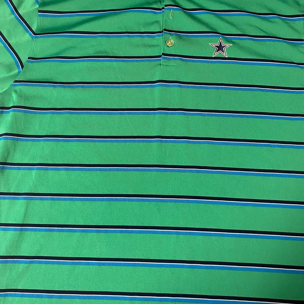 Nike Golf “Tour Performance” polo with Dallas cowboy logo